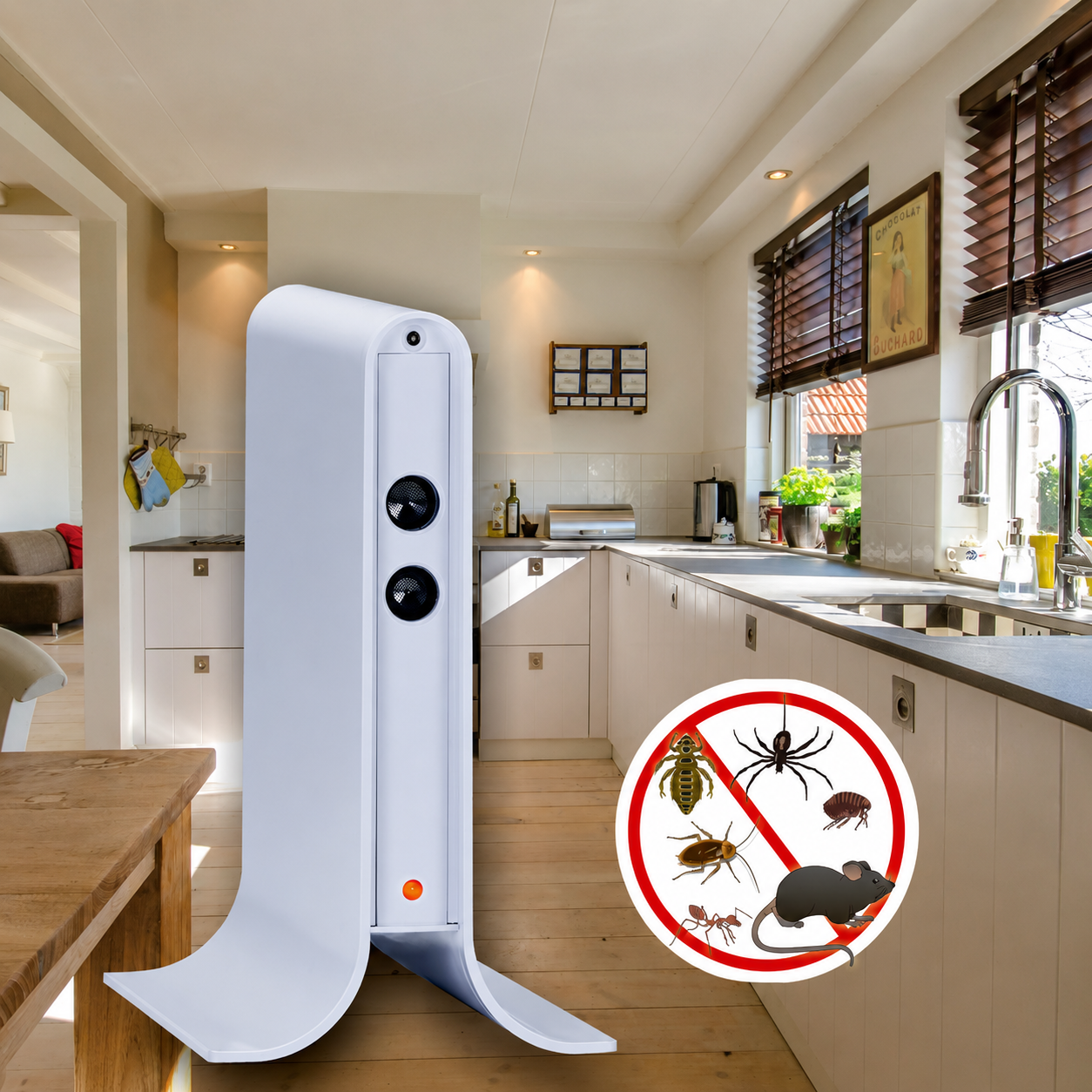 ultra silent pest repeller (w/adaptor) ultra silent pest repeller (w/adaptor)