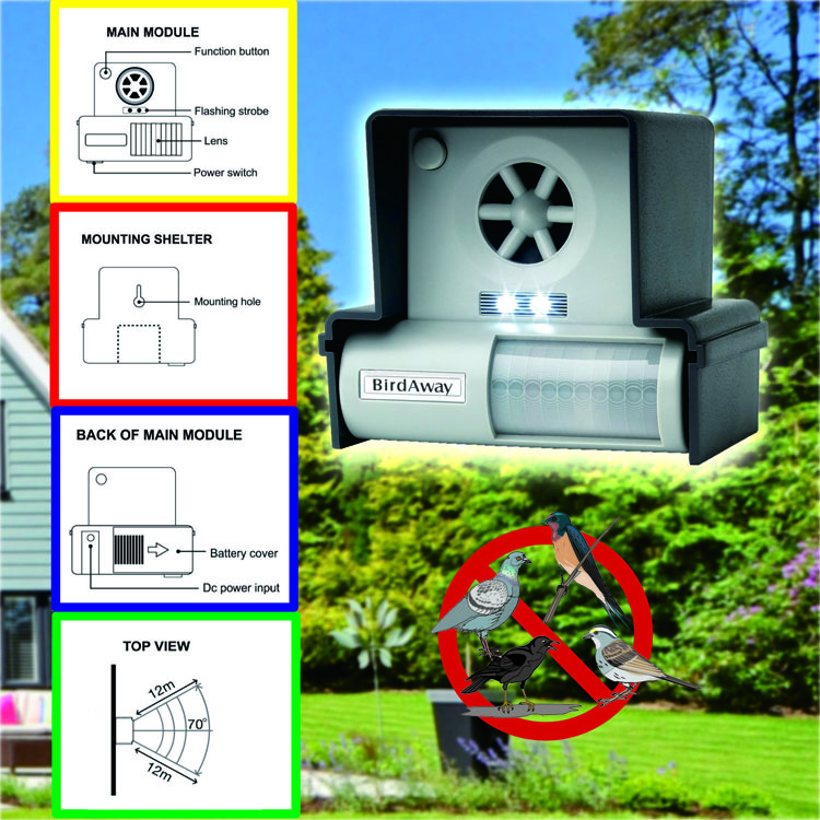 ultrasonic bird away ultrasonic bird away